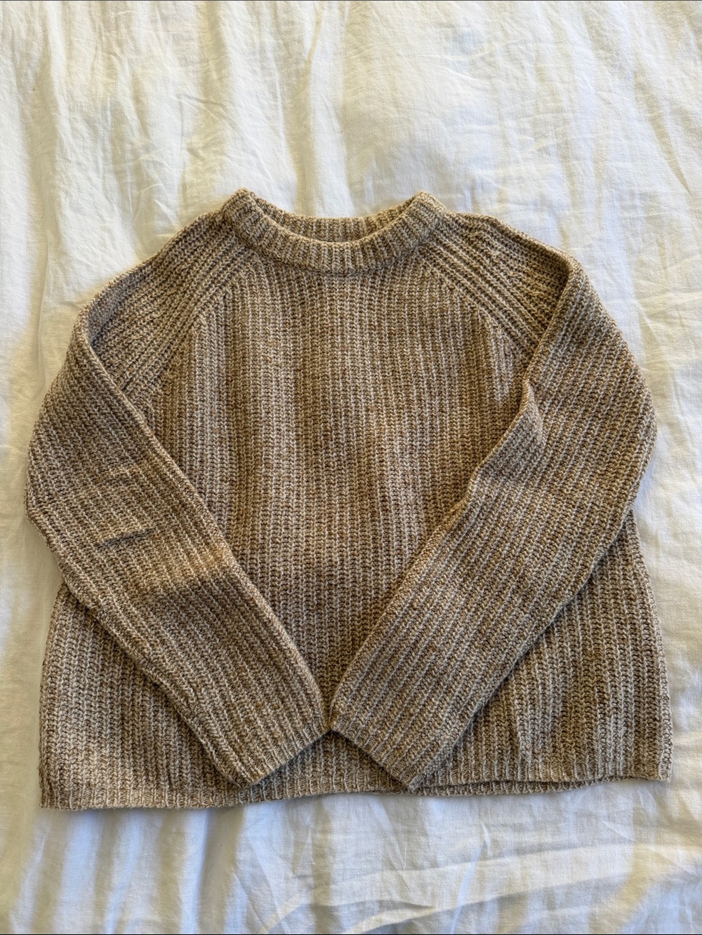 Jenni Kayne Cashmere Fisherman in Camel